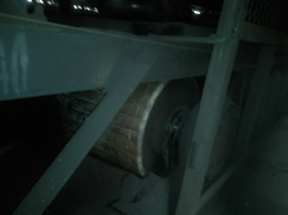 榮峰耐磨工程-改向滾筒使用現場